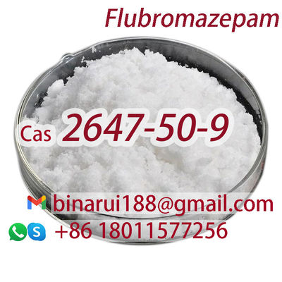 Flubromazepam CAS 2647-50-9 7-Bromo-5-(2-Fluorphenyl)-1,3-Dihydro-1,4-Benzodiazepin-2-on