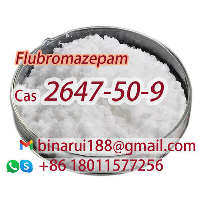 Flubromazepam CAS 2647-50-9 7-Bromo-5-(2-Fluorphenyl)-1,3-Dihydro-1,4-Benzodiazepin-2-on