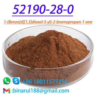 BMK 1-(Benzo[d][1,3]Dioxol-5-yl)-2-Bromopropan-1-on Cas 52190-28-0 1-(1,3-Benzodioxol-5-yl)-2-Bromopropan-1-on